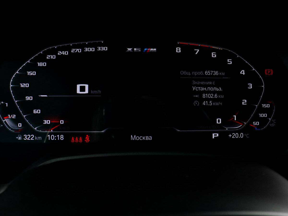 BMW X6 M с пробегом — 2021 год. Фото: #10