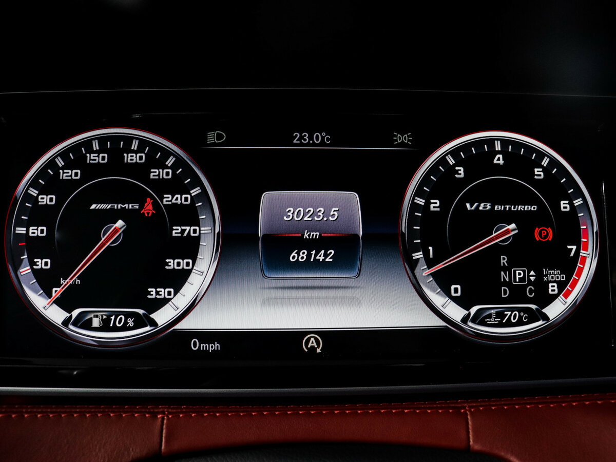 Mercedes-Benz S-Класс AMG с пробегом — 2015 год. Фото: #10