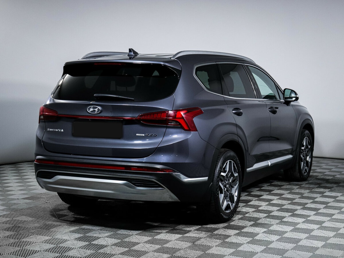 Hyundai Santa Fe с пробегом — 2021 год. Фото: #2
