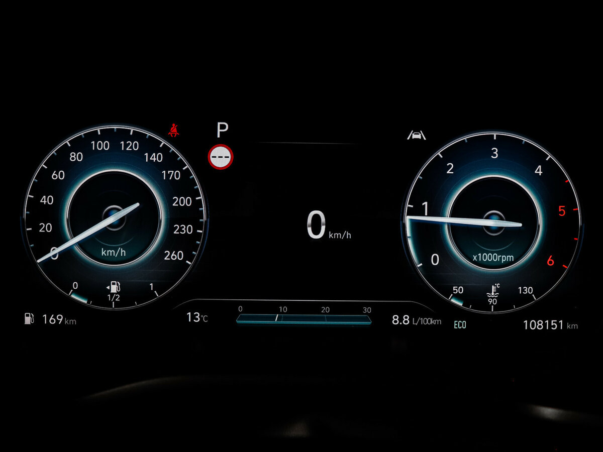 Hyundai Santa Fe с пробегом — 2021 год. Фото: #7