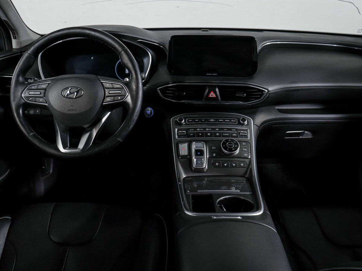 Hyundai Santa Fe с пробегом — 2021 год. Фото: #8