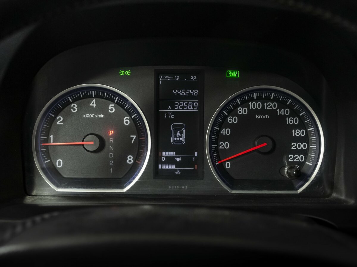 Honda CR-V с пробегом — 2008 год. Фото: #9