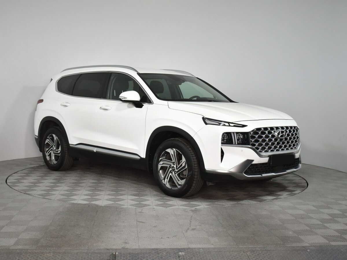 Hyundai Santa Fe с пробегом — 2021 год. Фото: #2