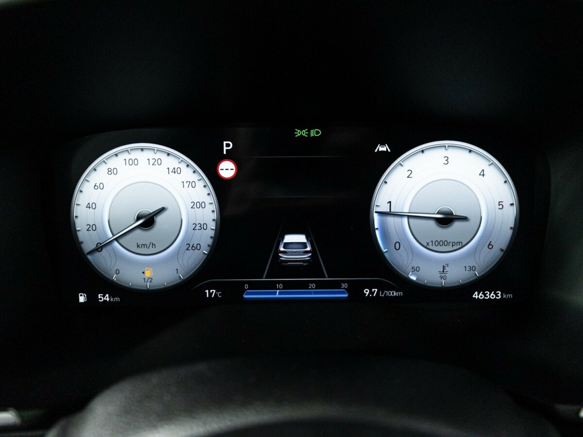 Hyundai Santa Fe с пробегом — 2021 год. Фото: #9