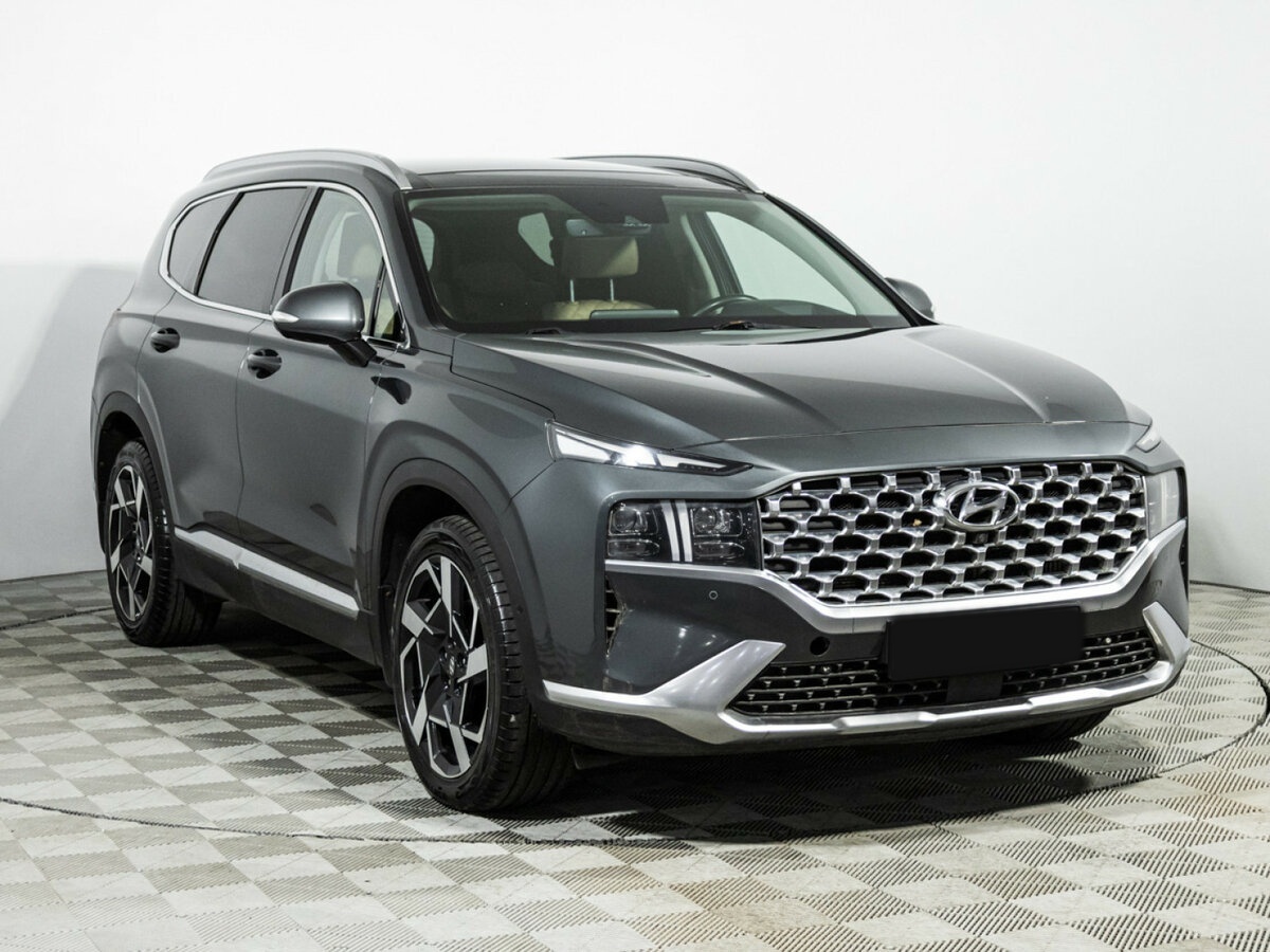 Hyundai Santa Fe с пробегом — 2021 год. Фото: #2