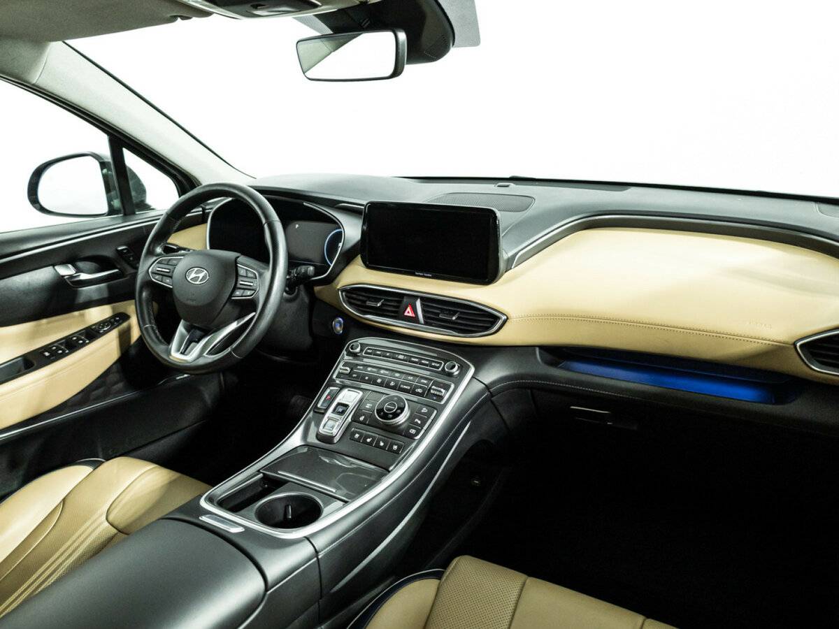 Hyundai Santa Fe с пробегом — 2021 год. Фото: #8