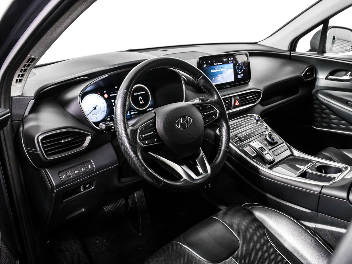 Hyundai Santa Fe с пробегом — 2021 год. Фото: #12