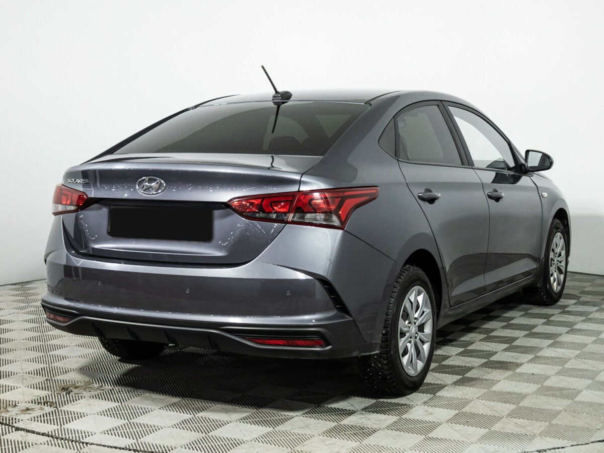 Hyundai Solaris с пробегом — 2021 год. Фото: #4